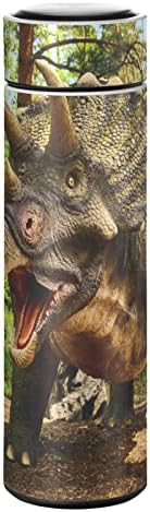 GLAFY dinosaur životinje 17 oz boce vode, bez inox, nehrđajući čelik, izolirana boca za vodu, za školu, ured, teretanu, sport, putovanja, 500ml