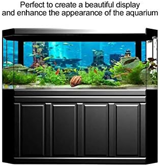Poster za podvodne Gradske ruševine akvarija, PVC Koraljna pozadina akvarija pod vodom Poster naljepnica za zidne dekoracije akvarijuma