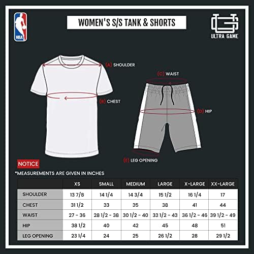 Ultra igra NCAA ženska kupaonića meka majica i flanel kratke hlače Loungeweby Set
