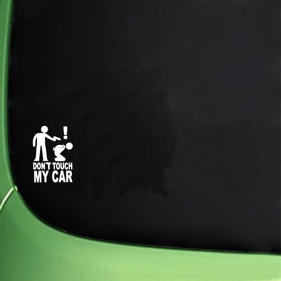 Aokai Funny naljepnica branika ne diraj moje naljepnice za automobile Automobil Windows Truck Naljepnice za automobile znakovi auto-stiling