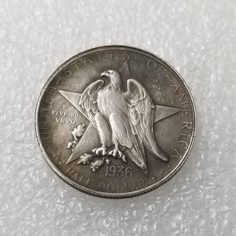 Starinski zanati Sjedinjene Države 1936 Kovanica replika Komemorativni koin srebrni dolar # 3597