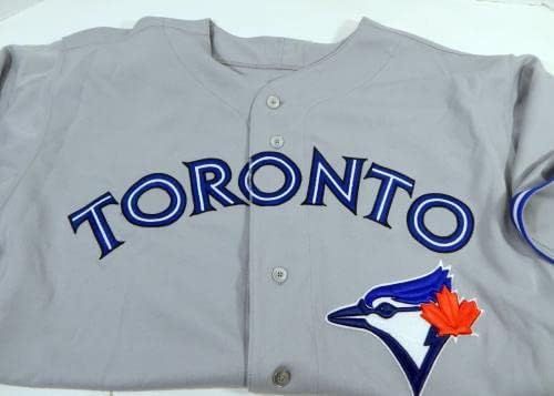 2012-19 Toronto Blue Jays Blank Igra Izdana siva Jersey 52 DP17676 - Igra Polovni MLB dresovi
