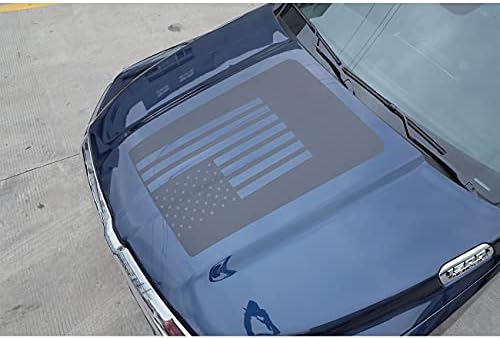 Hageza PVC / karbonska vlakna univerzalna automobil prednja kapuljača za poklopac kapuljača za napajanje za Jeep Ford Dodge Exterior