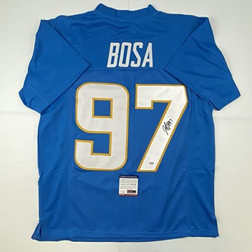 AUTOGREMENO / POTPISAO JOEY BOSA # 97 Los Angeles la u prahu Blue Fudbalski dres JSA COA