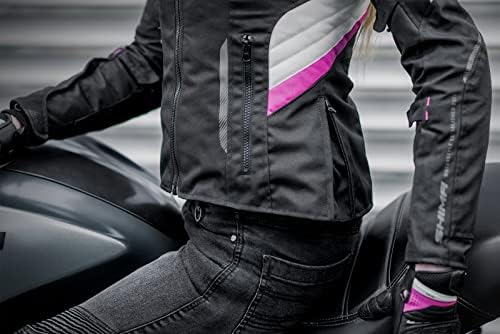 SHIMA RUSH LADY motorbike Jacket za žene - All Season 3 Layer Textile Womens City Biker Jacket sa vodootpornim membranskim Grijaćim