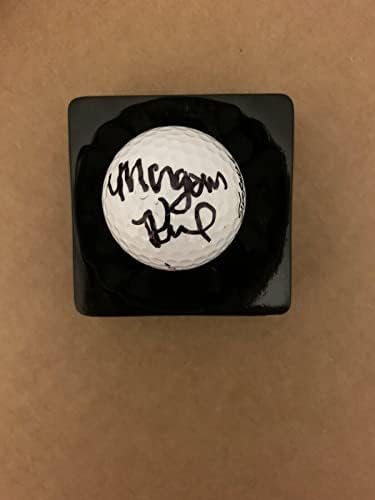 Morgan Pressel potpisao je naslova za golfball - autogramirane golf kugle