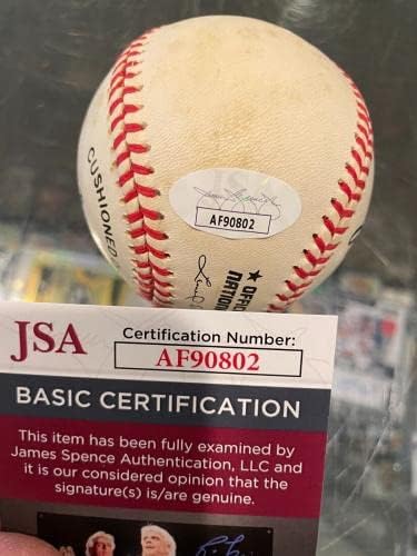 Mark Mcgwire Oakland A's Louis Cardinals Single potpisan bejzbol JSA - autogramirani bejzbol