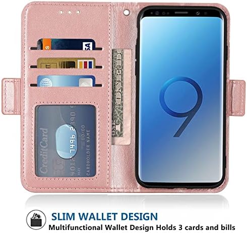 WWAAYSSXA kompatibilan sa Samsung Galaxy A20 A30 futrolom za novčanik kožna preklopna kartica stalak za držač za mobilne kartice poklopac