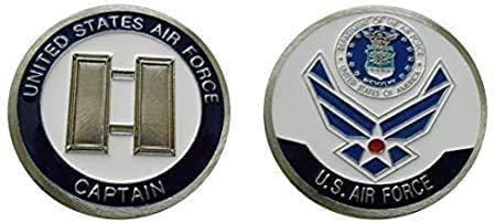 Vojni izazov novčić, veteran za vazduhoplovstvo, kovanica, oficir se rangira