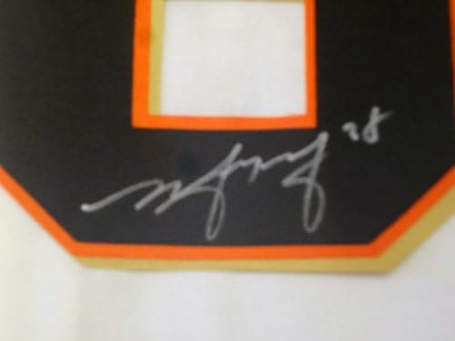 Michael Morse Autographing San Francisco Giants Cream Jersey W / Dokaz, na slici Michaela potpisivanja za nas, San Francisco divovi,