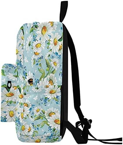 ZZWWR LIJEPO LIJEPA Cvijeće cvjetnog povremenog poliestera za ruksak za računare Veliki dnevni pasak za poslovne sportske torbe za putovanja