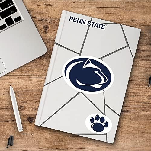 Fanmats NCAA Penn State Nittany Lions Team Decal, 3-Pack, plava