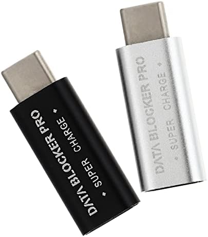 Solustre USB adapteri 4pcs blokator protiv USB-C adapter za ženski priključak Muški podaci za promjenu rodne prevencije - hack tip-c