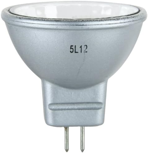 Sunlite 66150 MR11 30° uske poplavne srebrne stražnje halogene lampe, 20 W, 12-Volt, GU4 2-pinska baza, pokrivno staklo, zatamnjenje,