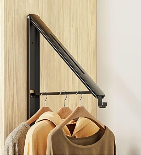 Stalak za sušenje odjeće - zidna Uvlačiva sklopiva vješalica za vešeraj i organizaciju Doma - dizajn za uštedu prostora za unutrašnju