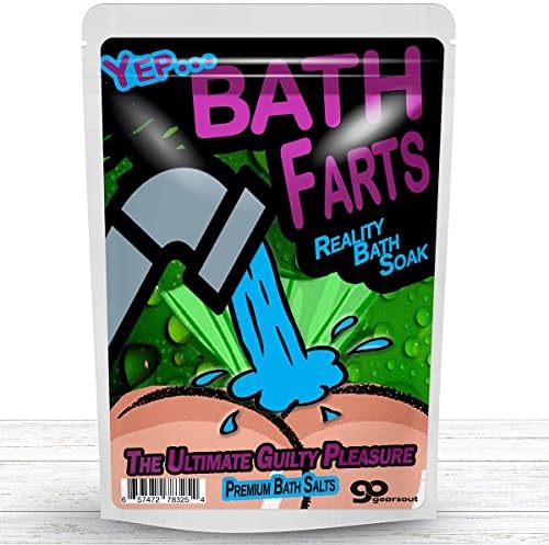 Bath Fards Bath Soak - Plave kupeljske soli Luksuzni Funny Friend Pokloni za najbolje prijatelje Pokloni za djecu za djecu Bijeli