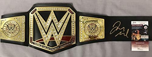 Jinder Mahal potpisao WWE WWE Svjetski prvenstveni igrački pojas W / JSA COA - autogramirani hrvanje raznih predmeta