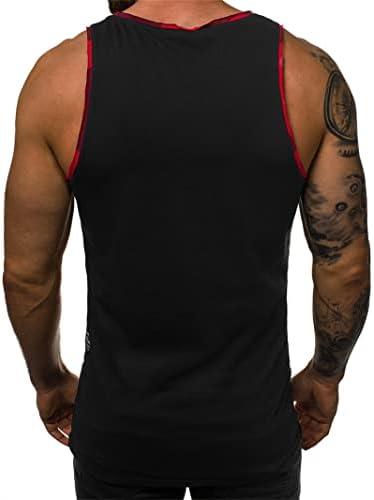 Maiyifu-GJ mens bez rukava mišićne teretane tendene vrhove struka trenerski prsluk neregularne bodybuilding uske majice