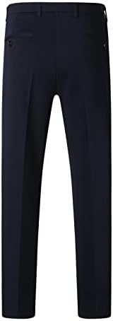 Gillberry Men Business Hlače Streteće ležerne hlače za muškarce opuštene fit elastične ptičačke pantalone