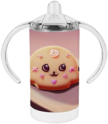 Slatka Crtić Sippy Cup-Art Print Baby Sippy Cup - Cookie Sippy Cup