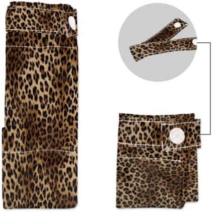 Leopard Print mokra suha torba za tkaninu kostim od pelena, a životinjska leopard kožna vodootporna mokraća torba Organizator torbica
