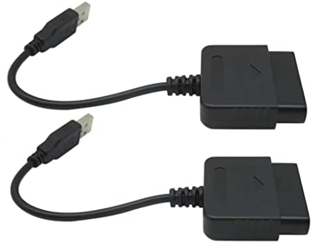 USonline911 2 x PS2 na PS3/PC adapter Converter odgovara za Sony PS2 PS3 PC Playstation 2 Playstation 3