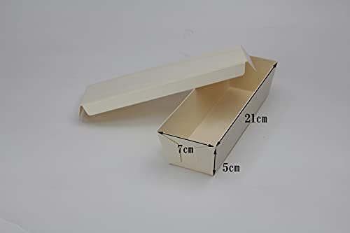 萬洋 81-065 Bento kutija za jednokratnu upotrebu, 21 × 7 × H5cm, OFF White