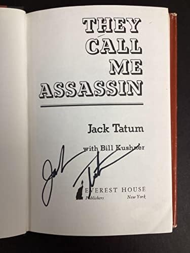 Jack Tatum potpisan knjigu Nazovite me Assassin Football Oakland Raiders ￼autograf JSA - NFL AUTOGREMIRANI RAZNICE