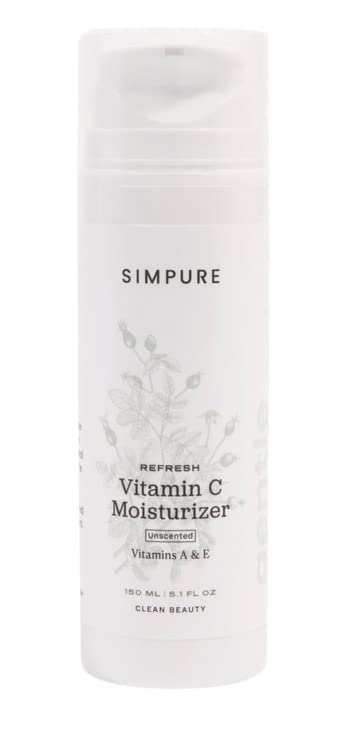 Simpure Clean Skincare REFRESH vitamin C hidratantna krema za lice za sve tipove kože-bez mirisa