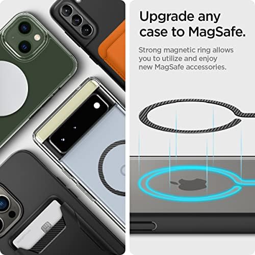 Spigen o-Mag prsten sa magnetnim držačem telefona dizajniran za MagSafe paket sa Spigen Onetap Ring adapterom za Mag Safe-kompatibilnost