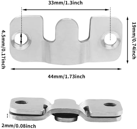 Moicstiy 6pairs zagrade za montiranje za ugradnju teških slika Z-CLIP CLONLOK PHOTO FRAME FRAME METAL CAPEHROHLE VJEŠNIKU ZA HIGHTOVANJE