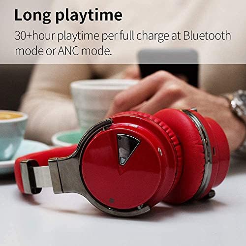 Aktivna buka Otkazivanje Bluetooth bežične mreže preko ušivih slušalica sa Mircophone, 30h za reprodukciju, dubokim basima, udobnim