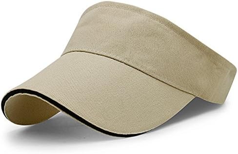 YEKEYI Unisex kapa za zaštitu od sunca prazna Gornja bejzbol kapa Ultralagani teniski šešir na otvorenom s podesivim remenom za Golf
