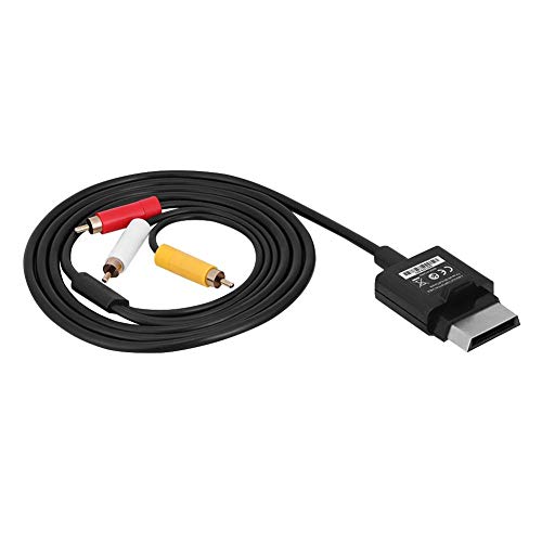 Audio kabl za Video kabl pogodan za Xbox 360 tanak, izdržljiv AV kabl za zamenu igrača za igru za izgubljeni, stari ili oštećeni AV