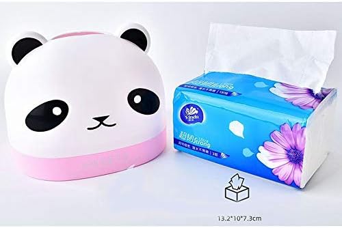 Cartoon Panda tkivni kutija Papir držači ručnika Countertop salvete Case Moderna dekorativna salvarska držač za papir za pohranu papira