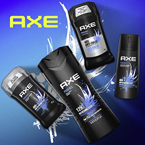 AX antiperspirant dezodorans za muškarce 48-satna znoj i mirisa zaštita za dugotrajnu svježinu Phoenix drobljena metvica i ruzmarin
