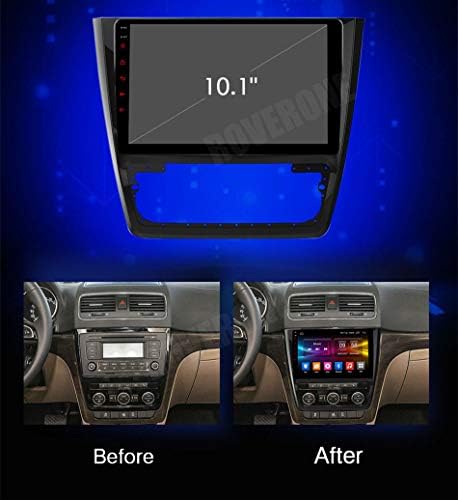 RoverOne auto Stereo Bluetooth Radio Multimedijalna Glavna jedinica GPS Navigacija za Škoda Yeti 2014 2015 2017 sa Android sistemom