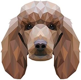 Pudlica, nadgrobna keramička ploča sa likom psa, geometrijska