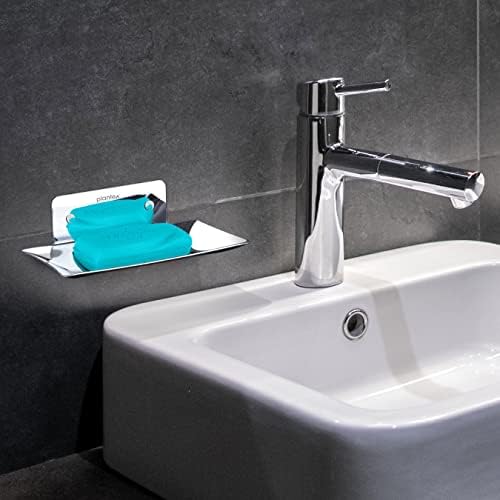 Plantex sapun od nehrđajućeg čelika / držač za kupatilo i kuhinju / kupaon pribor - paket od 1