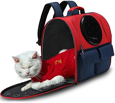 Ruksak s kapsulama za kućne ljubimce za mačke mali psi prijenosni Doggie Kitten Cat putna torba za vanjske potrepštine za štence