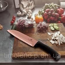 Berlinger Haus Set noža od 6 komada, set noževa od crnog ružičastog zlata za kuhinju, noževi za kuvanje sa ergonomskim ručkama, set