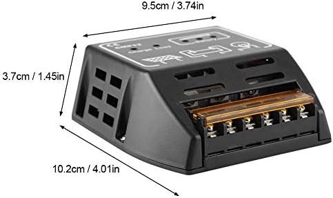 Fotonaponski kontroler solarnog punjenja, inteligentni fotonaponski kontroler 12v 10a automatski Regulator baterije za identifikaciju