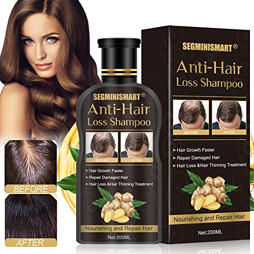 Šampon za rast kose, Šampon protiv opadanja kose, šampon za gubitak kose, Šampon za njegu kose od đumbira pomaže u zaustavljanju gubitka