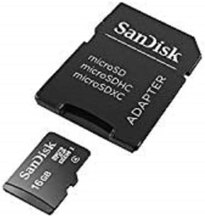 SanDisk SDSDQM-016G-B35A 16 GB Klasa 4 MicroSDHC memorijska kartica sa SD adapterom