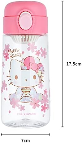 Svakodnevne užitke Sanrio Hello Kitty kimono flaša za vodu sa remenom 450ml-Pink