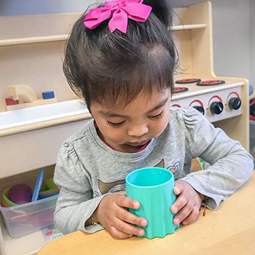 EKTOTZ teško napojiti BPA besplatne plastične Baby šolje napravljene u SAD-otvorene gornje šolje za djecu-Dječija čaša otporna na