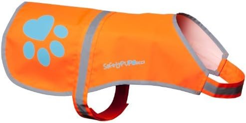 SafetyPUP XD-reflektivni pas prsluk. Visoka Vidljivost, Fluorescentni Narandžasti Prsluk Za Pse Pomaže U Zaštiti Vašeg Najboljeg Prijatelja. Zaštitite svoje štene od vozača & Lov nesreća, na uzici ili sa nje.