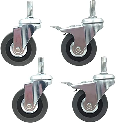 The Castor Wheels Teški kotači za teške uvjete, zamjenski kotači, 3 75 mm gumački okretni kotač, kolica za kolica, pokretni okretni