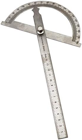 Potrošač ugaonog ugaonog kuta 0-180 stupnjeva od nehrđajućeg čelika ruljev za goniometar sa alatom za mjerenje rublja