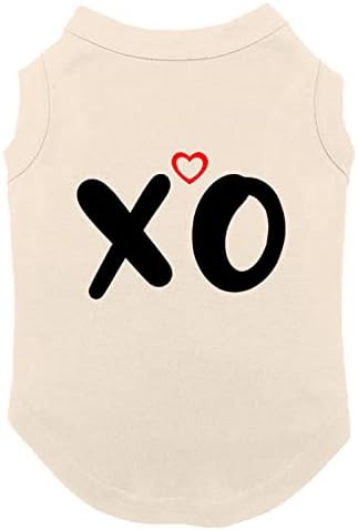 X O - Heart Love zagrljaji i poljupci pasa košulja